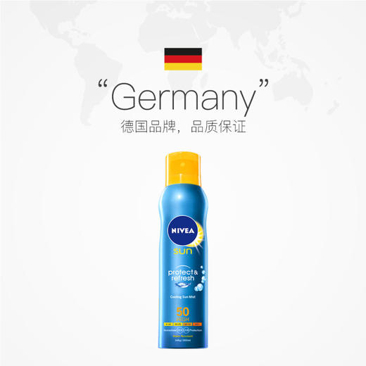 【妮维雅】冰爽透明防晒气雾200ml（效期2023年1月） 商品图1