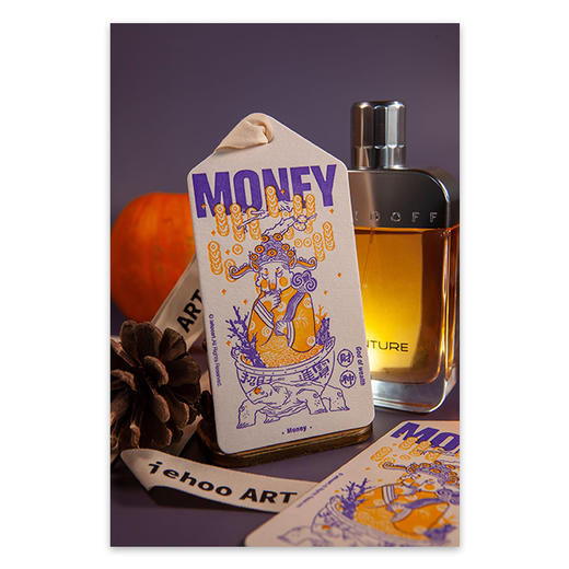 野鹤iehooART「OMG百神」手工凸版香片 商品图1