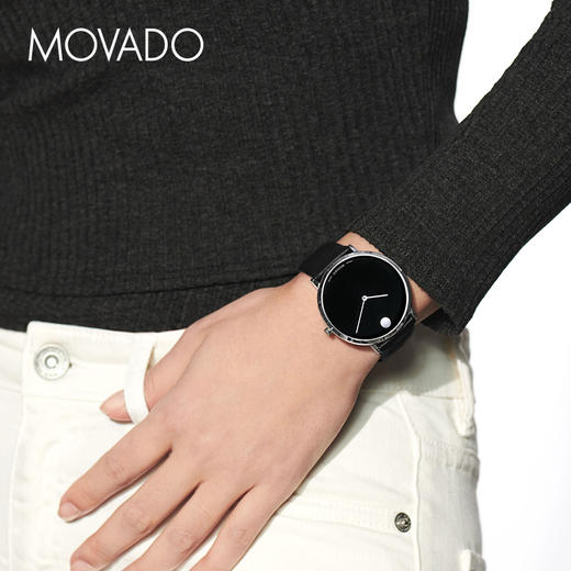 新到货 国内现货 Movado 摩凡陀 博物馆系列石英男表 商品图1