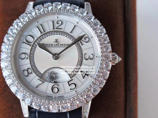 ZF积jia约会系列Q3523570腕表，尺寸36X9.8mm，共镶有186颗施华洛世奇美钻，女士腕表，皮表带，透底，自动机械机芯 商品图2