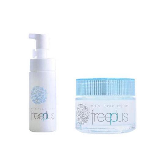 freeplus/芙丽芳丝 面部护理两件套 净润洁面泡沫150ml+保湿修护面霜40g 商品图0