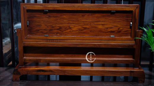 胡庆阳：宝石红携琴访友图插屏 商品图4