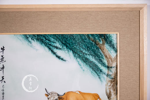 陈其松:釉上彩牛气冲天 商品图2