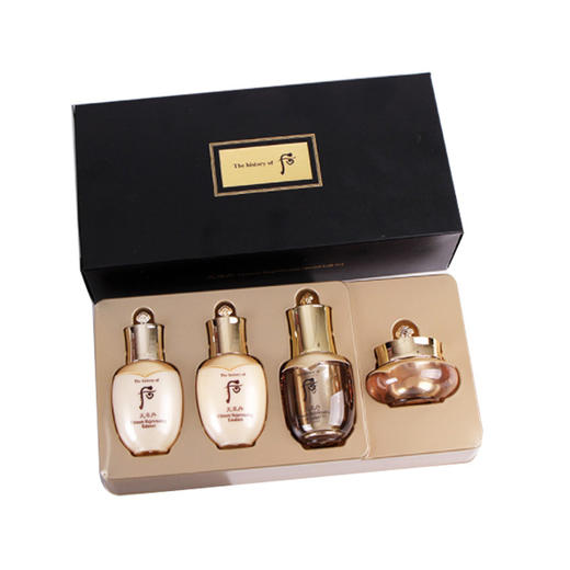 WHOO后 天率丹水乳精华面霜四件中样套装 韩国 商品图2