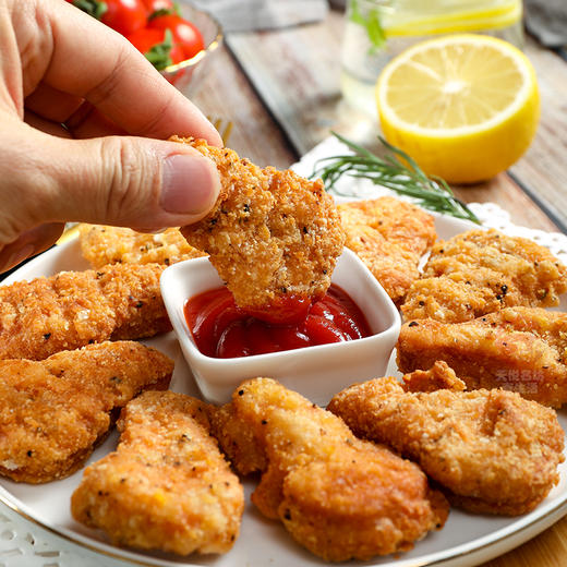 2袋素鸡腿 素香辣小鸡腿【冷冻素食】非转基因大豆蛋白植物肉 240克 商品图0