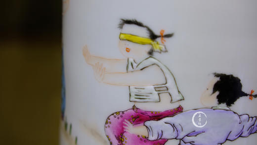 胡庆阳：粉彩悦自天心图茶叶罐 商品图2