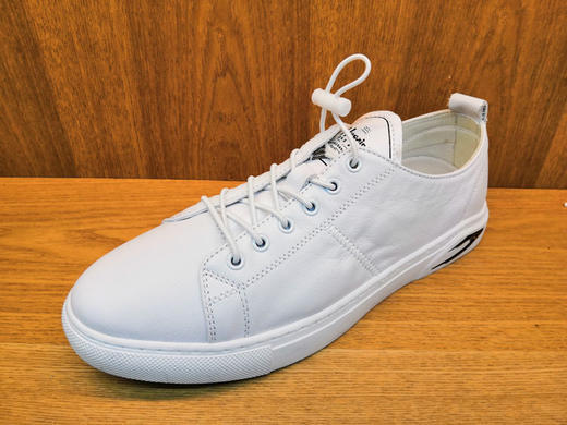 2019春季新款男单鞋豪行19107396真皮学生时尚小白鞋平底板鞋正品 商品图1