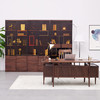 【现代实木风-NJT4101-160C03书桌】现代实木/代简约/书房/北美黑胡桃/实木书桌 商品缩略图3