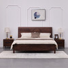 【现代实木风-NJT1101C03床】现代实木/现代简约/卧室/北美黑胡桃/实木大床 商品缩略图0