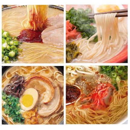 五木日式拉面博多白汤味久留米浓汤味1人份 105g（014394） 商品图2