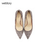 westory细跟亮片鞋格利特尖头高跟鞋W281E50452 商品缩略图4