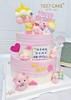 1027CAKE |   粉嫩色系  猪猪蛋糕 超级可爱 商品缩略图2