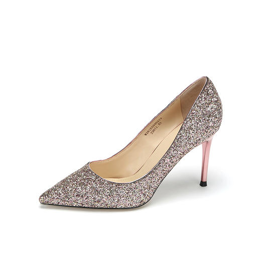 westory细跟亮片鞋格利特尖头高跟鞋W281E50452 商品图1