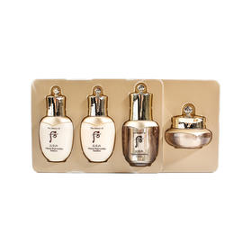 WHOO后 天率丹水乳精华面霜四件中样套装 韩国