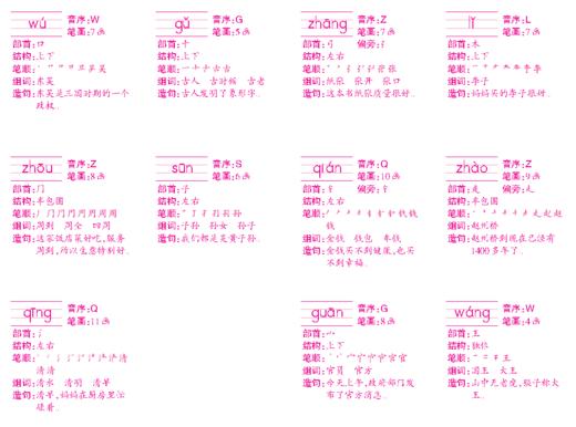 识字卡片（学生用）一年级下册（修订版）配套统编新教材 商品图4