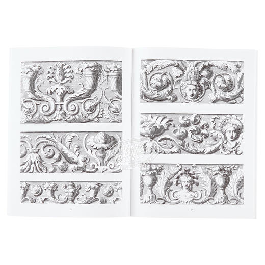【中商原版】巴洛克式装饰品及设计 英文原版 Baroque Ornament and Designs 商品图3
