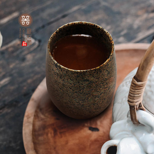 内蒙古麦饭石大度口杯（含精装礼盒）330ml 商品图2