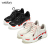 westory2018秋季款小白鞋百女鞋搭厚底老爹鞋休闲鞋W283M70001 商品缩略图4