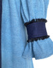 TYNVIE 灯笼袖拼接中长大衣 - 蓝色 商品缩略图4