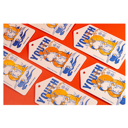 野鹤iehooART「OMG百神」手工凸版香片 商品图6