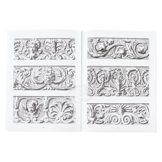 【中商原版】巴洛克式装饰品及设计 英文原版 Baroque Ornament and Designs 商品图4