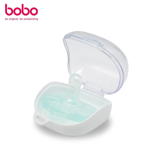 bobo婴儿亲柔全硅胶安抚奶嘴 安睡型 BN120 商品图1