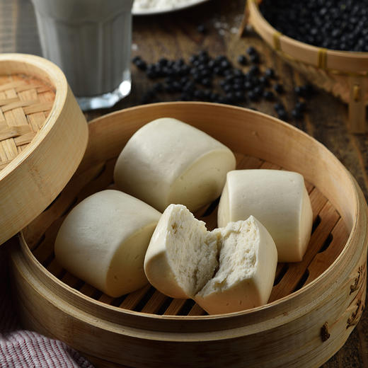 黑豆浆馒头（240g/包）Black Soybean Milk Steamed Steamed Buns (240g) 商品图3