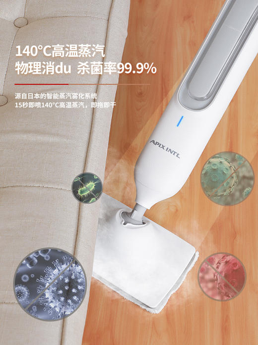 APIXINTL 蒸汽拖把ZQ-W02 商品图3