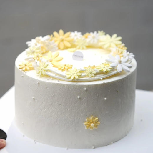 小雏菊 奶油蛋糕 商品图0