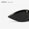 westory2018年新款短靴字母高跟鞋尖头细跟女鞋W284S80231 商品缩略图4