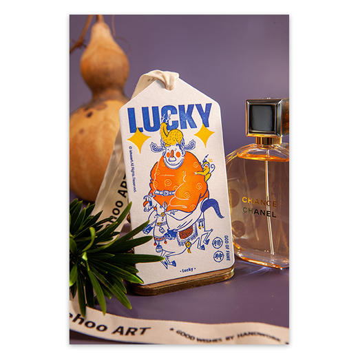 野鹤iehooART「OMG百神」手工凸版香片 商品图2