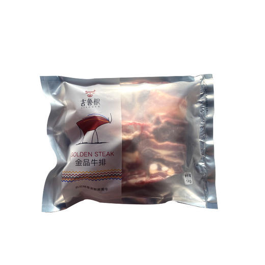 吉鲁根 金品牛排 苏尼特草原散养黄牛 1KG装 商品图0