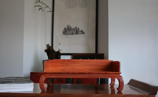 红桥红  家具严选  缅甸花梨（大果紫檀）  【可拆装 迷你版罗汉床】 商品图0