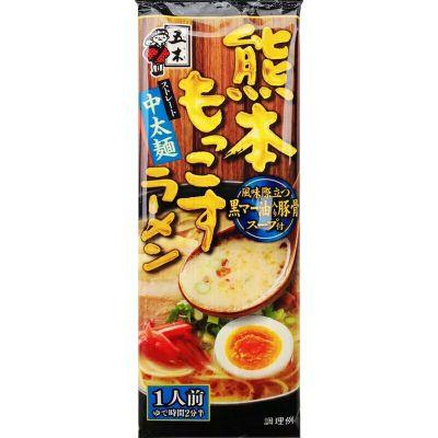 日本进口豚骨拉面条五木熊本黑麻油味拉面非油炸 104g（014370） 商品图2
