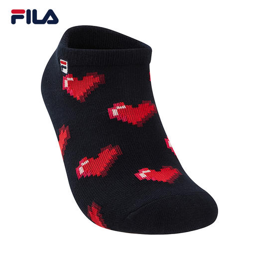 FILA 斐乐女士浅口袜2021春季新款短袜微弹运动袜子低腰袜女F13W118302F 商品图2