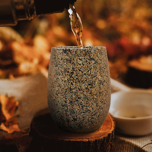 内蒙古麦饭石大度口杯（含精装礼盒）330ml 商品图1