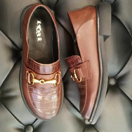 lfgj  jeans  BB915春季新品中性复古乐福鞋 商品图9