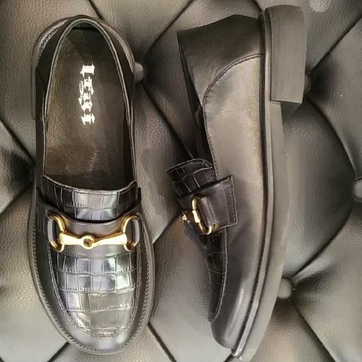 lfgj  jeans  BB915春季新品中性复古乐福鞋 商品图3