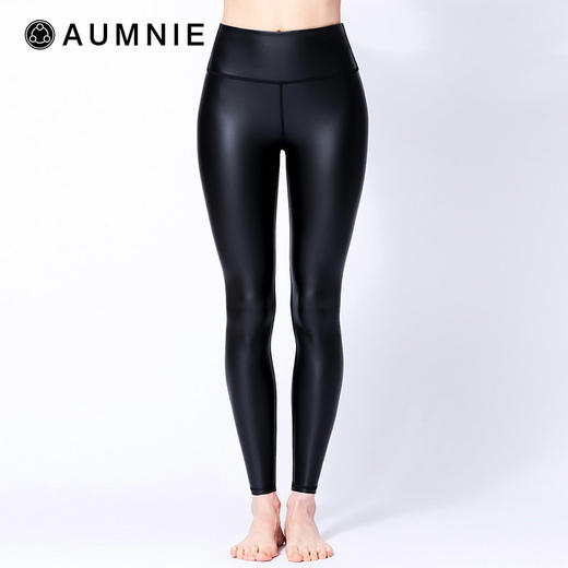 新品 | 仿皮高腰无缝加绒长裤 Shine Pants With Fleece 商品图7