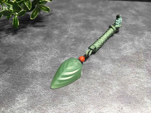 【御珠宫坊】碧玉蝉挂件 商品图2