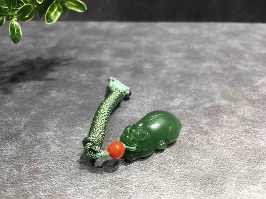 【御珠宫坊】碧玉貔貅挂件 商品图2