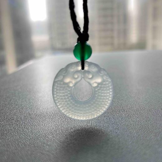 冰种翡翠双龙玉佩双龙护主 商品图7