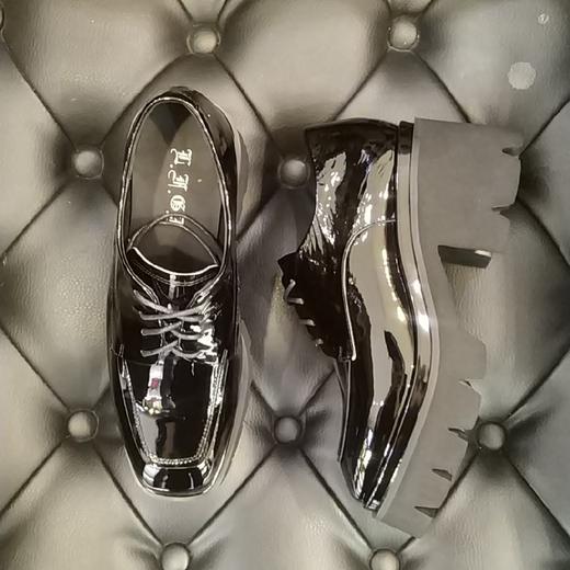 LFGJ 12801 春季新款 中性复古 松糕鞋 商品图3