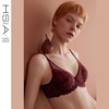 HSIA遐 超薄内衣女 波普三角薄款大码全罩杯有钢圈防滑胸罩大胸显小文胸 商品缩略图1