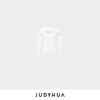 JUDYHUA 胸部镂空设计针织打底上衣 商品缩略图6