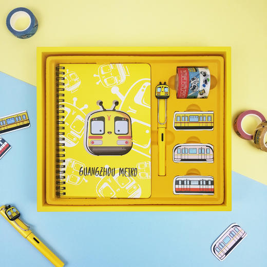 广州地铁时尚笔记本套装 商品图0