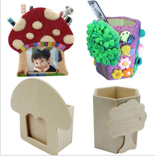 会员免费体验【手工】木板雪花泥画 商品图8