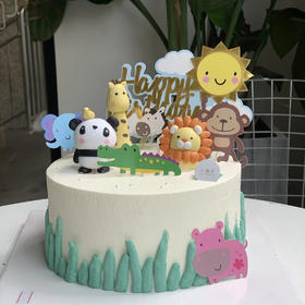 动物园 奶油蛋糕