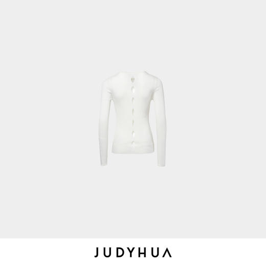 JUDYHUA 背部镂空设计针织打底上衣 商品图9