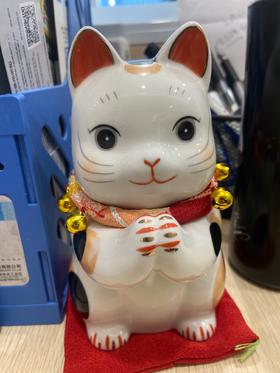 药师窑招财猫-超级可爱，看着心情都变好了